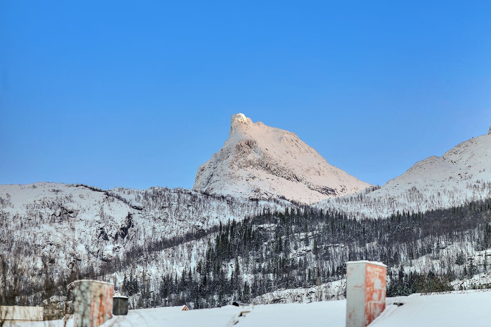Utsikt fra veranda Galleribilde