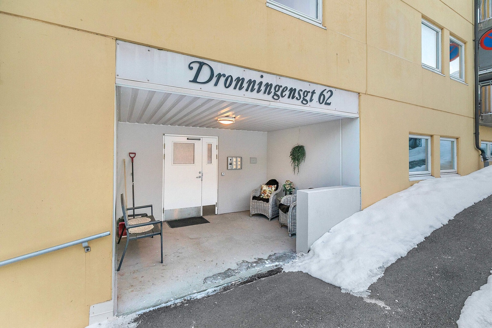 Inngangsparti Galleribilde