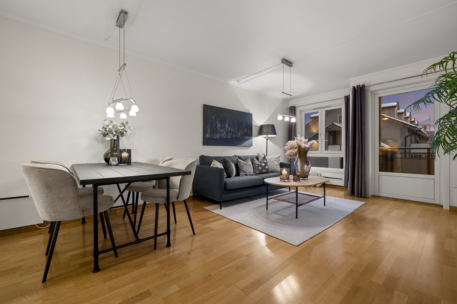 Kveldsstemning. Galleribilde