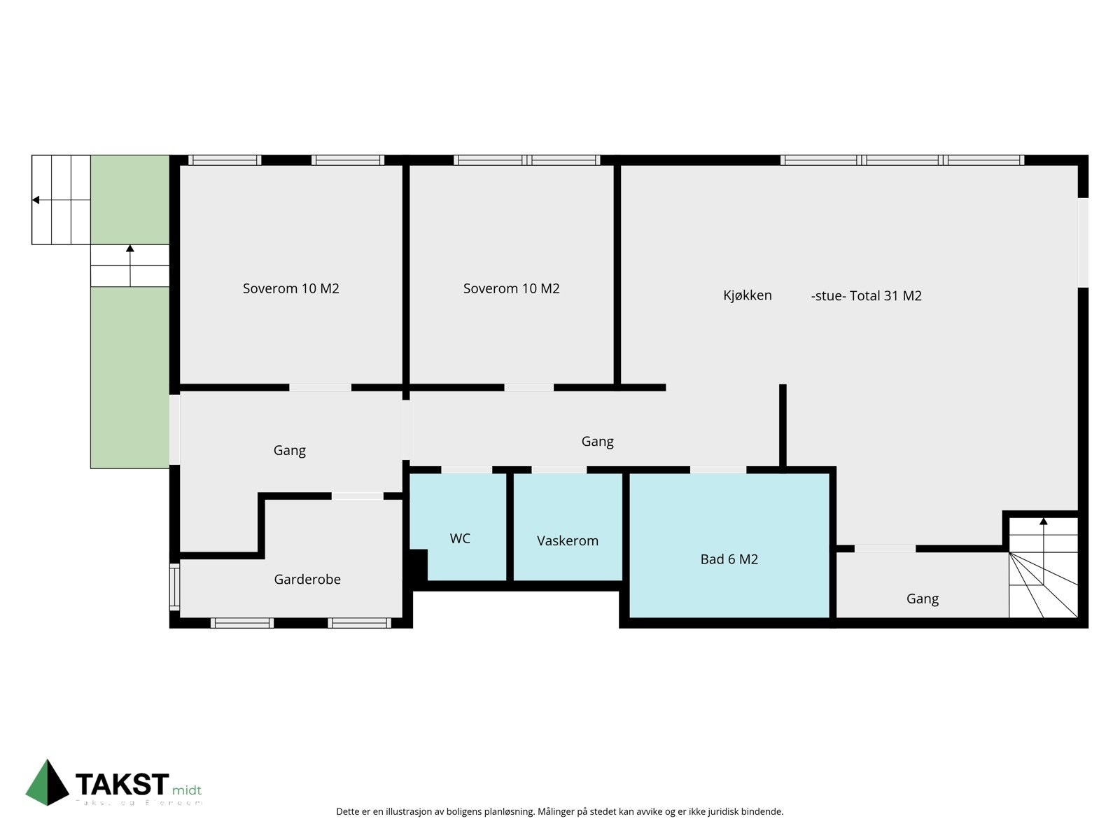 Planskisse sokkeletasje. Galleribilde