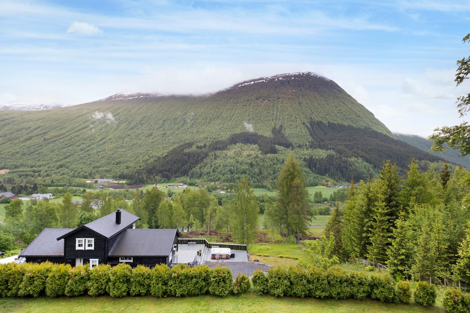 Utsikt fra hytten Galleribilde