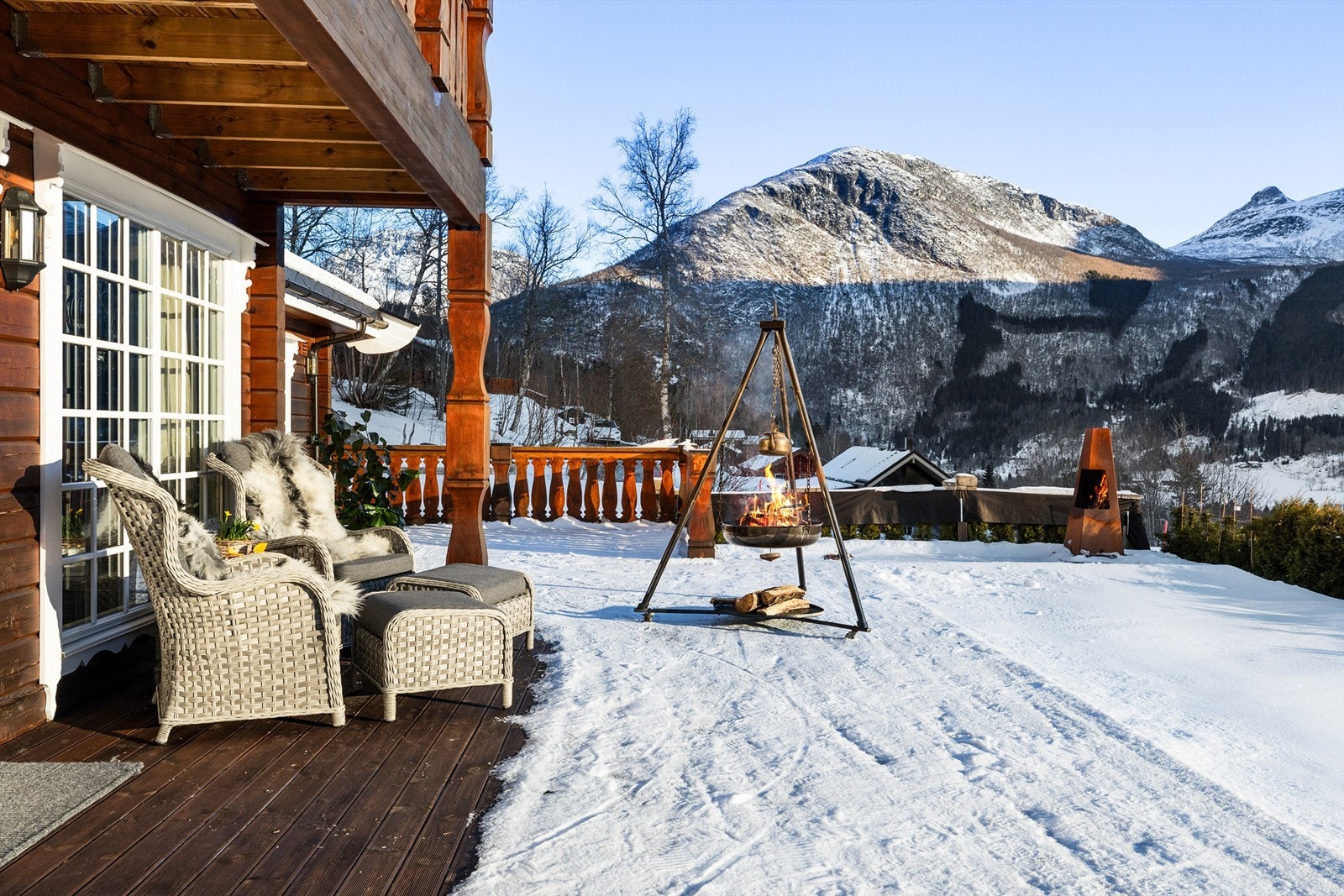 Her kan du nyte flotte dager i vakre omgivelser. Galleribilde