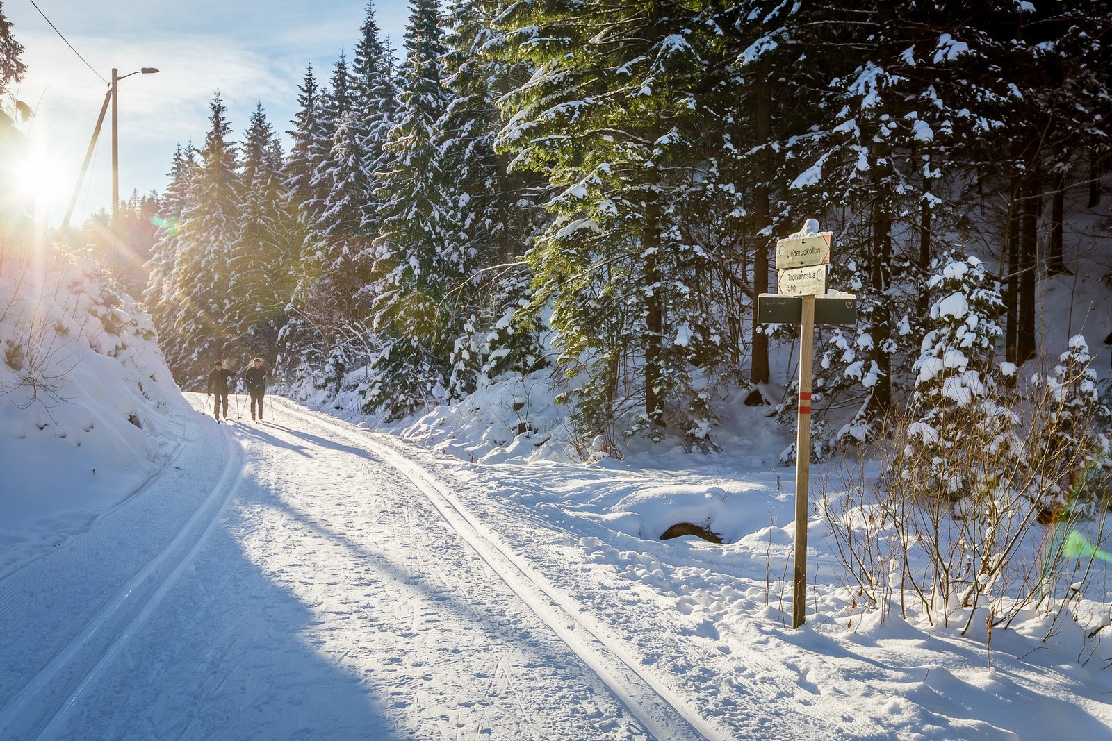 Det er kort vei til Lillomarka og Nordmarka Galleribilde