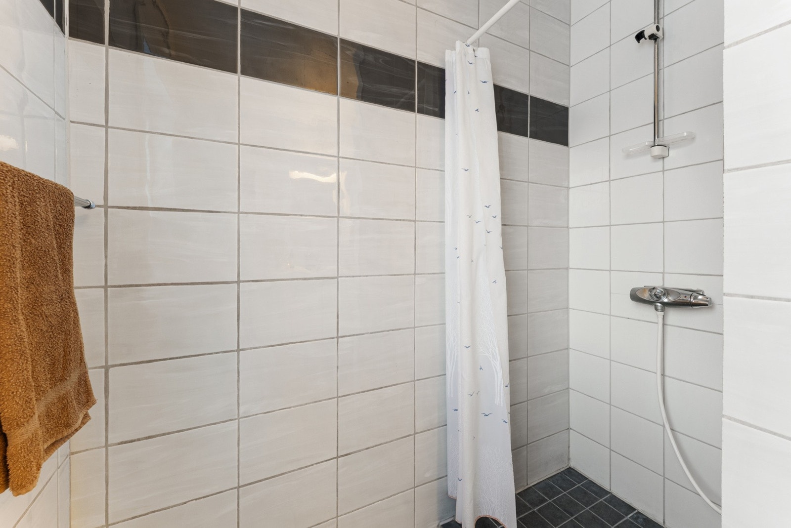 Romslig dusj. Galleribilde