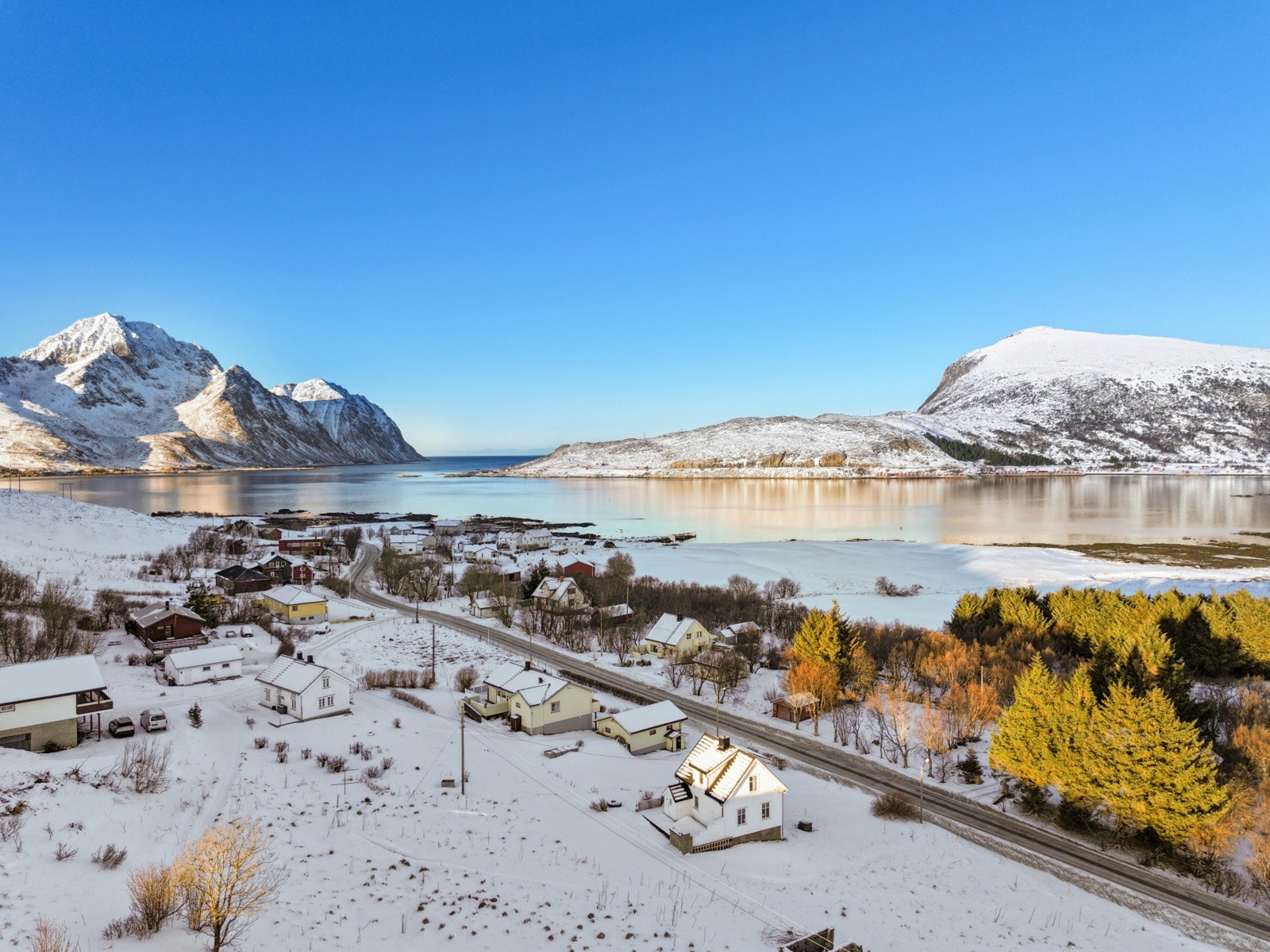 Her finnes blant annet Lofotsenteret med diverse butikker, apotek, vinmonopol, kafeer og restauranter. Galleribilde