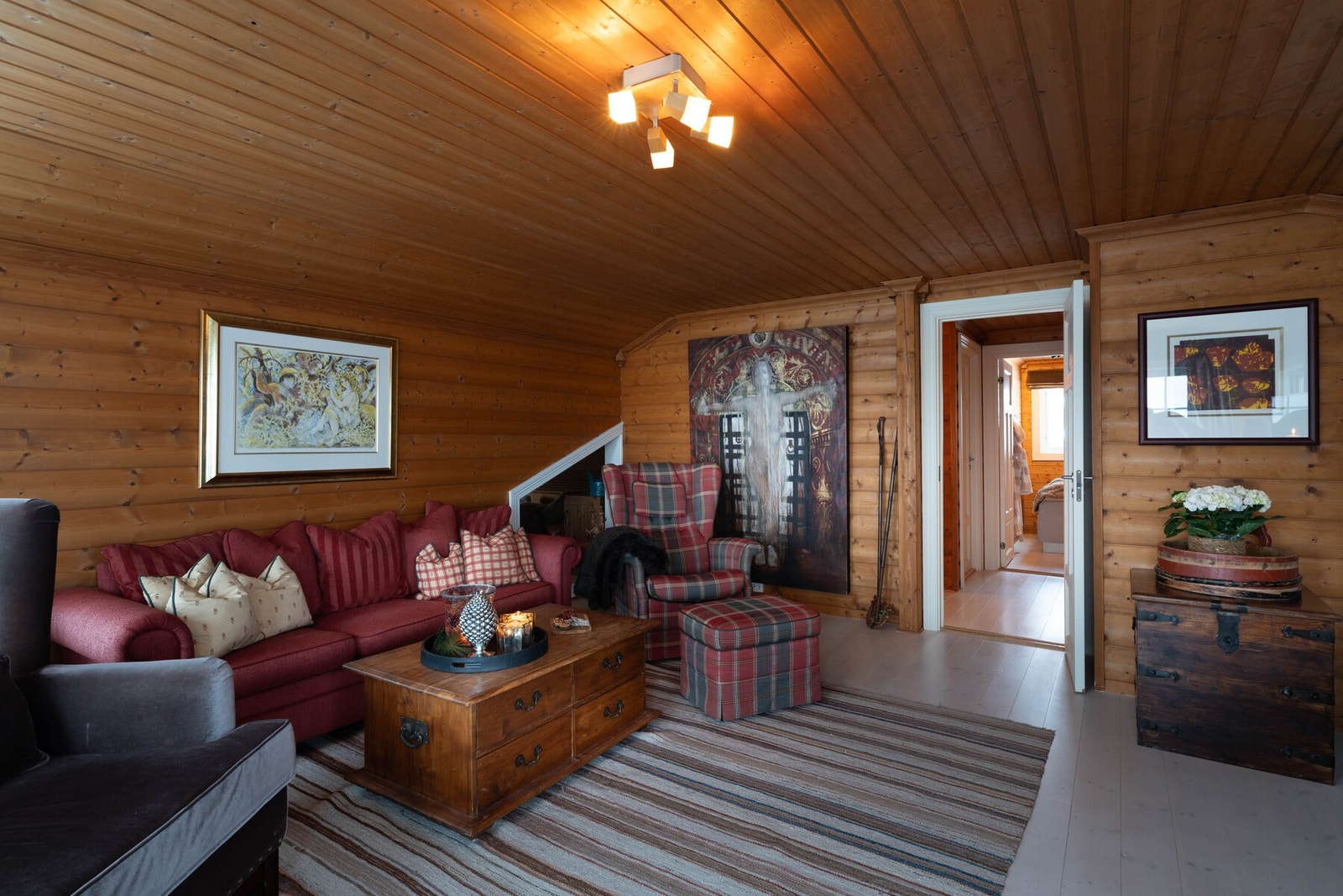 Den koselige loftsstua. Galleribilde