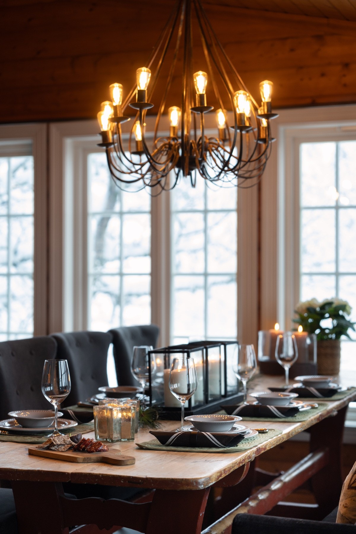 Klart for kveldens middagsselskap! Galleribilde