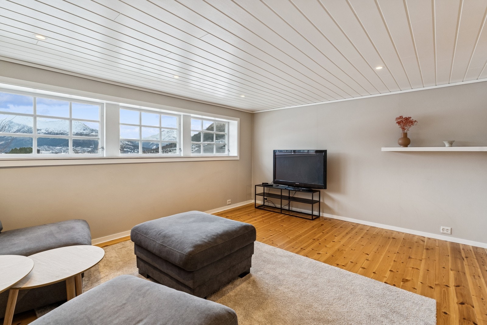 Ei romsleg kjellarstove eller kanskje eit ungdomsrom? Galleribilde