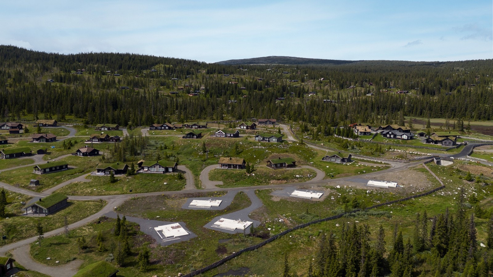 Tomtene har allerede ferdigstøpt plate Galleribilde