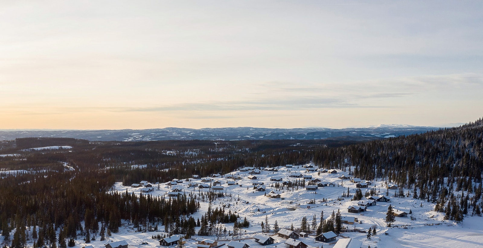 tomteområdet med fantastisk utsikt Galleribilde