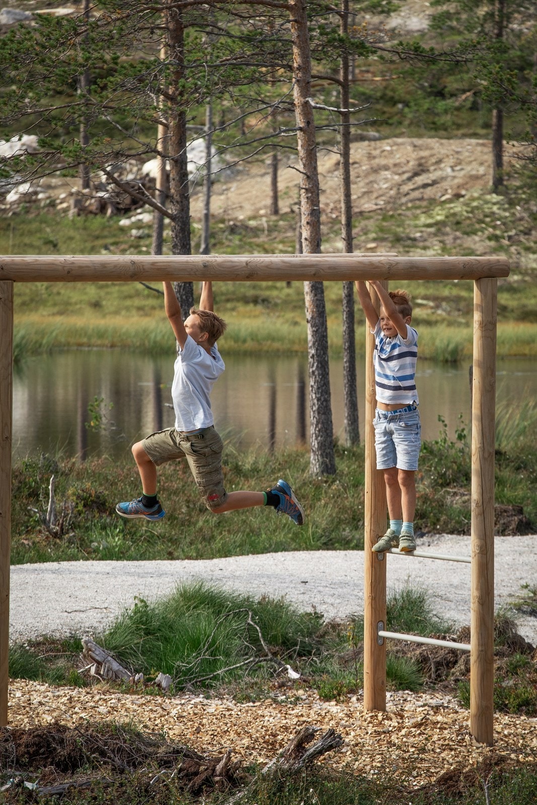 Pa Istjern finner du en stor lekeplass med masse moro Galleribilde
