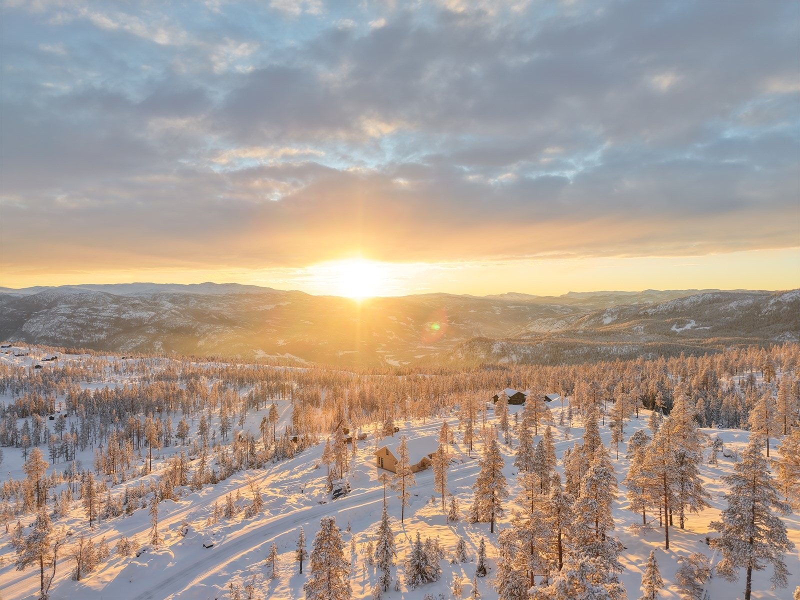 Utsikten er fantastisk fra Slå
ttelia Galleribilde