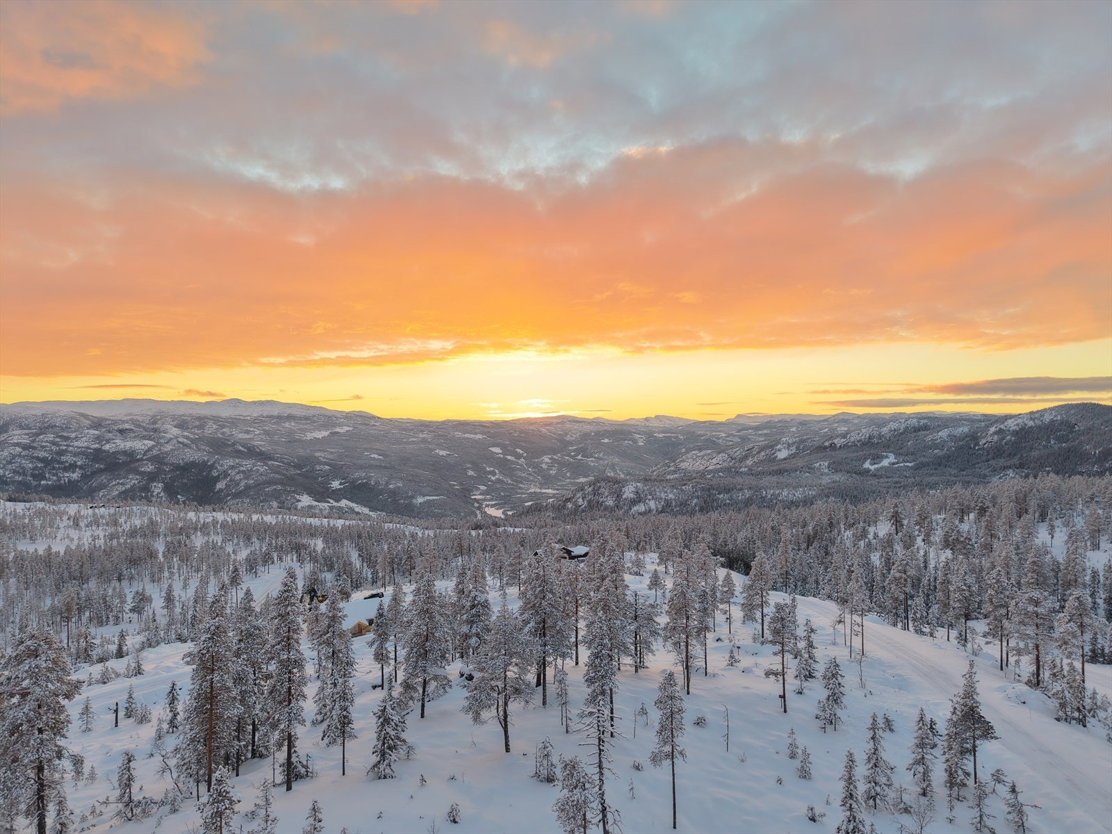 På Slåttelia har du sol hele dagen Galleribilde