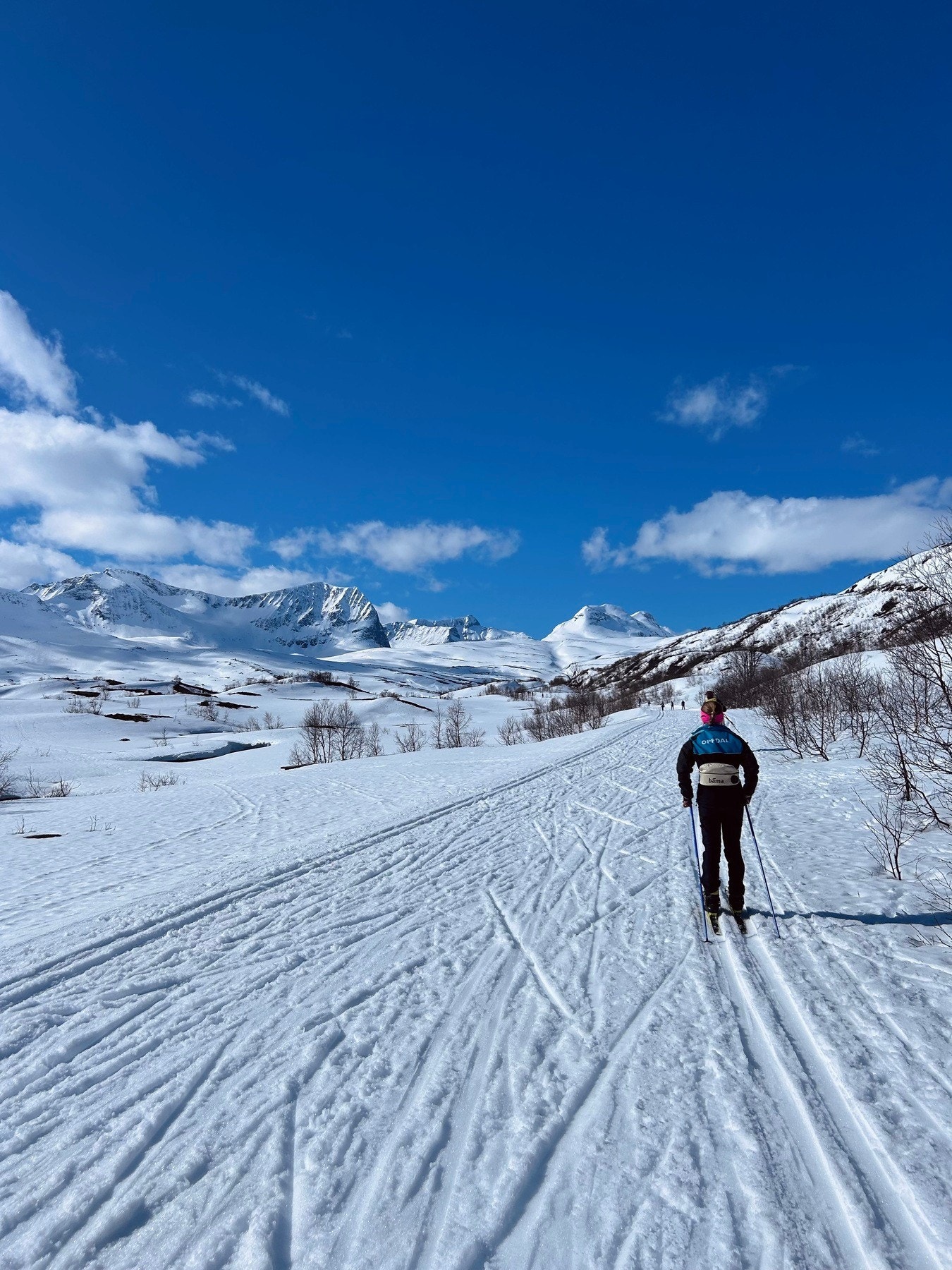 200 km oppkjørte langrennsløyper rett utenfor døren Galleribilde