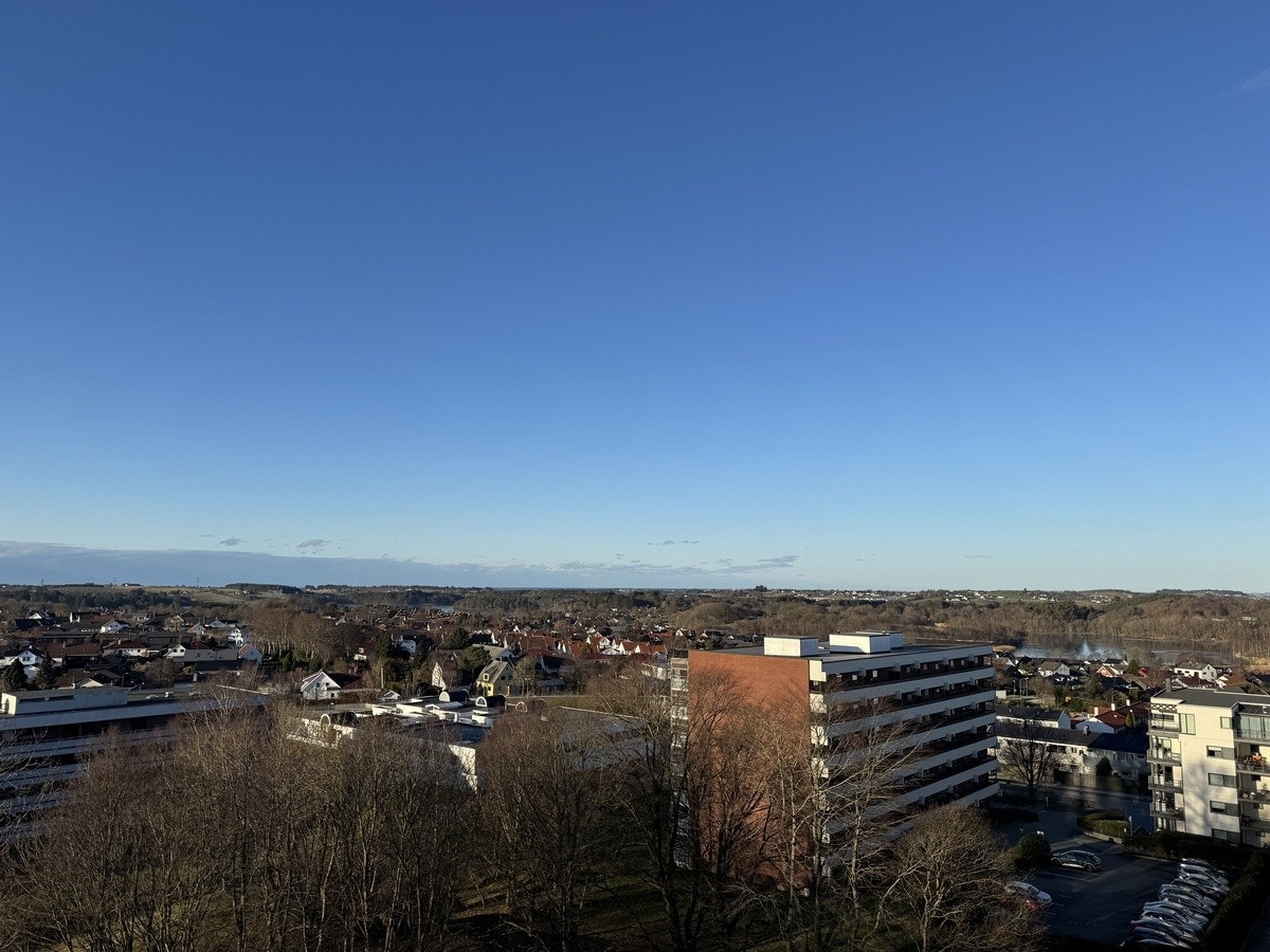 Utsikt fra balkong Galleribilde