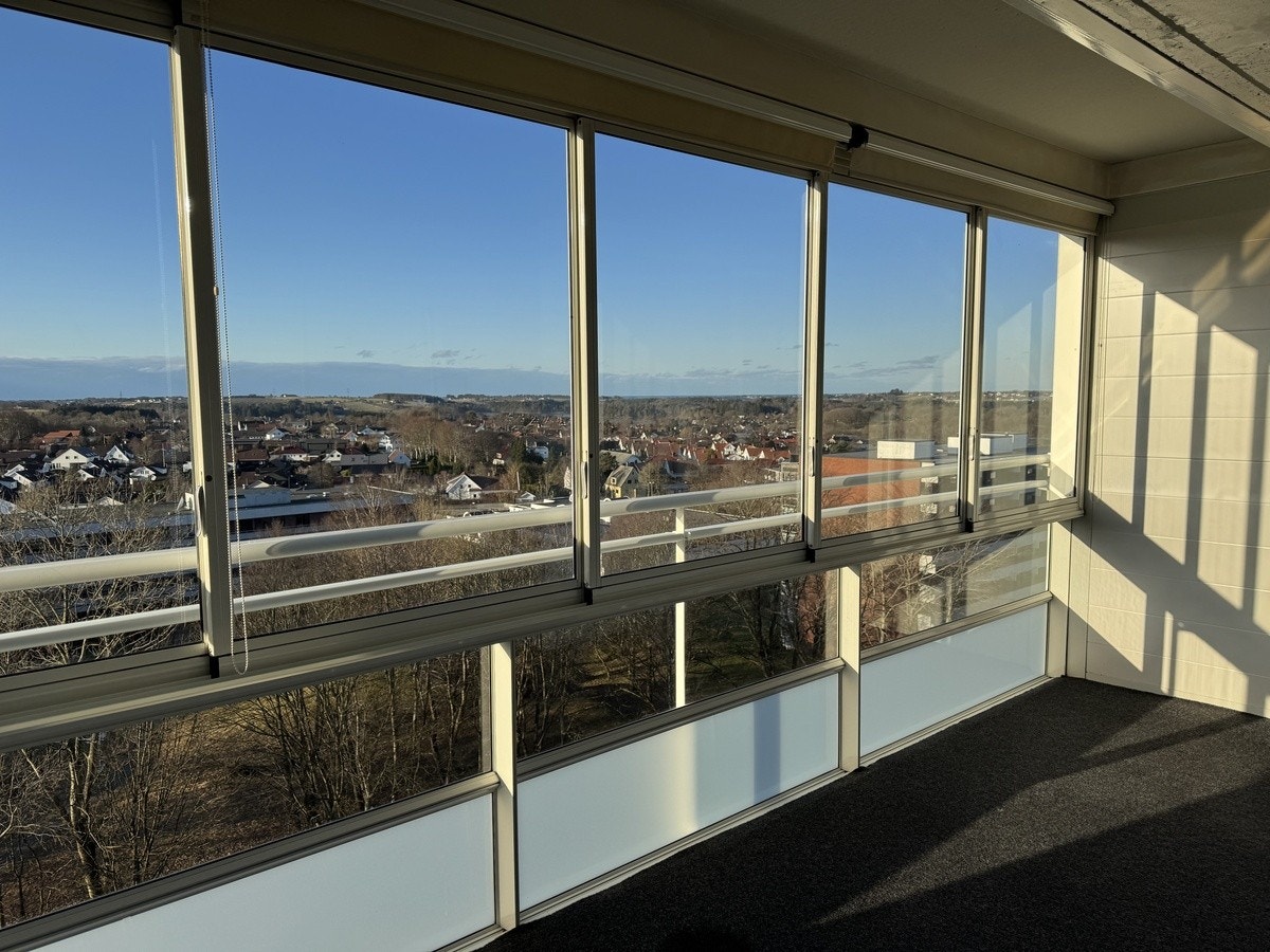 Innglassert balkong Galleribilde