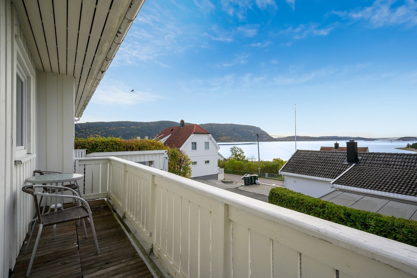 Fra soverommet er det videre utgang til balkong. Galleribilde