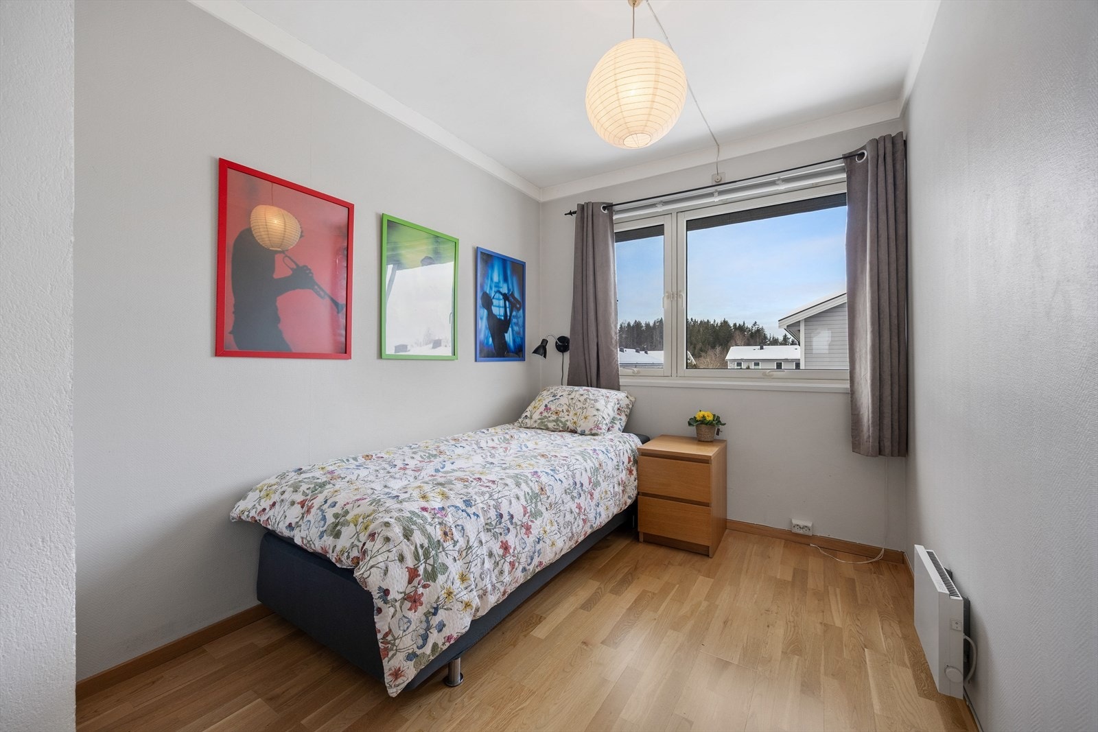 Det tredje soverommet er perfekt som et barnerom eller en arbeidsplass Galleribilde