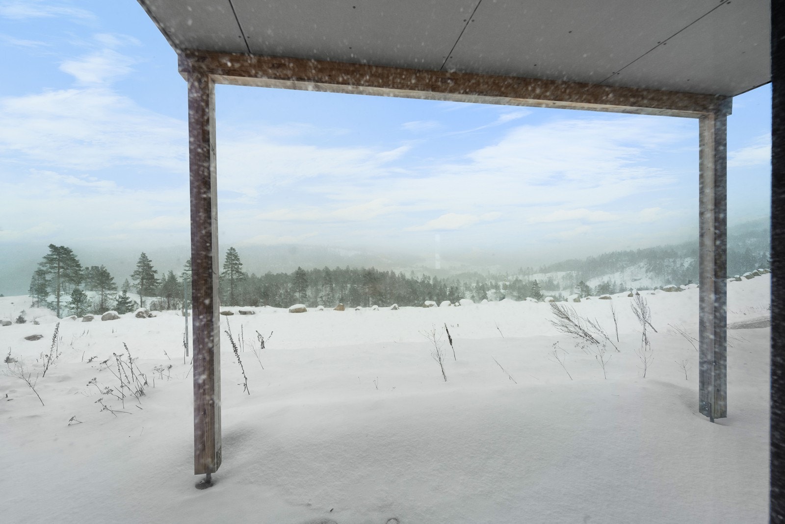 Godt med snø. Skitrekk like i nærheten. Galleribilde
