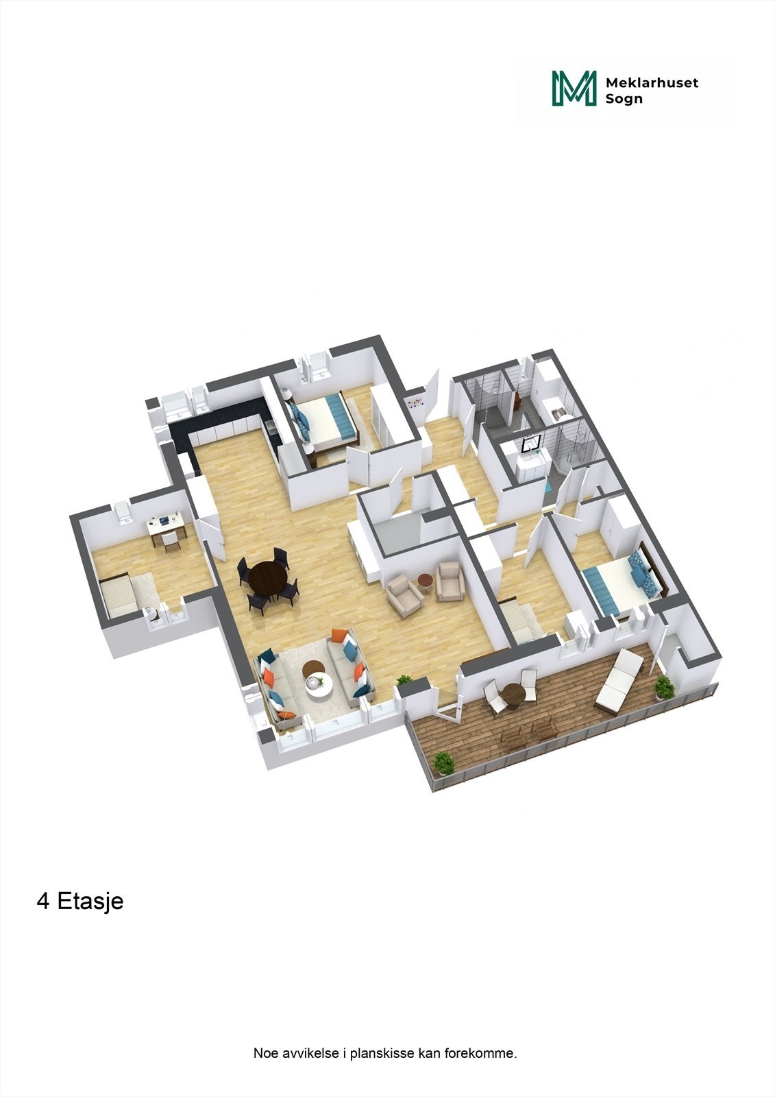 Planteikning 3D Galleribilde