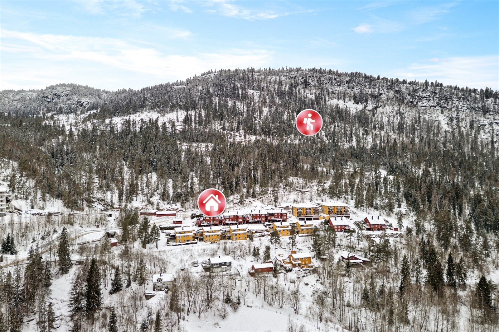 Egge er et landlig og trivelig boligområde med umiddelbar nærhet til vakre og varierte helårs turmuligheter. Galleribilde