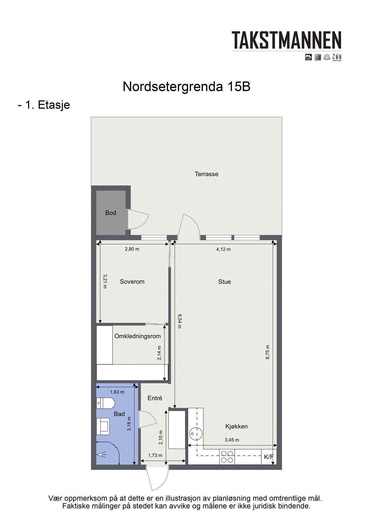 Planløsning. Galleribilde