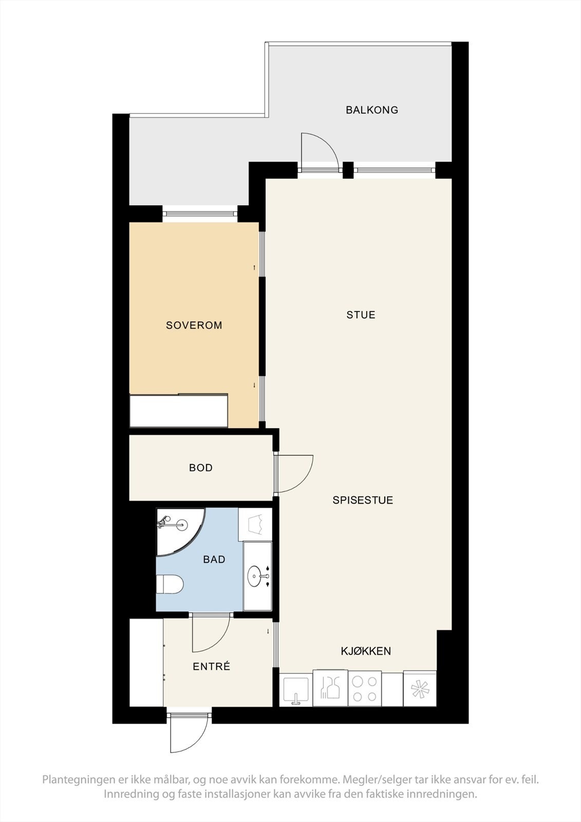 Plantegning. Galleribilde