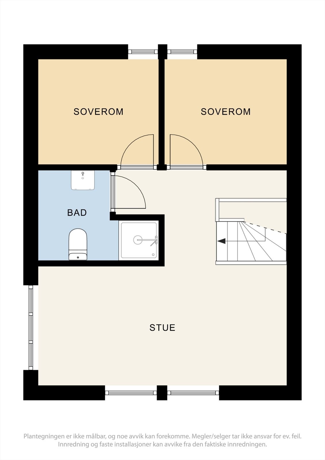 Planskisse 2. etasje Galleribilde