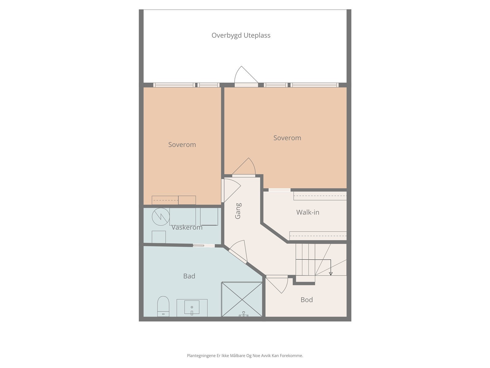 Plantegning underetasje. Galleribilde