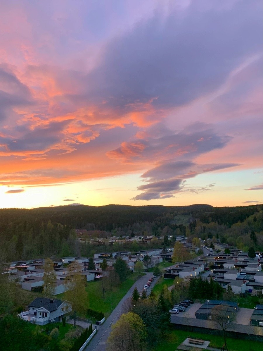 Fra balkongen mot nordvest Galleribilde