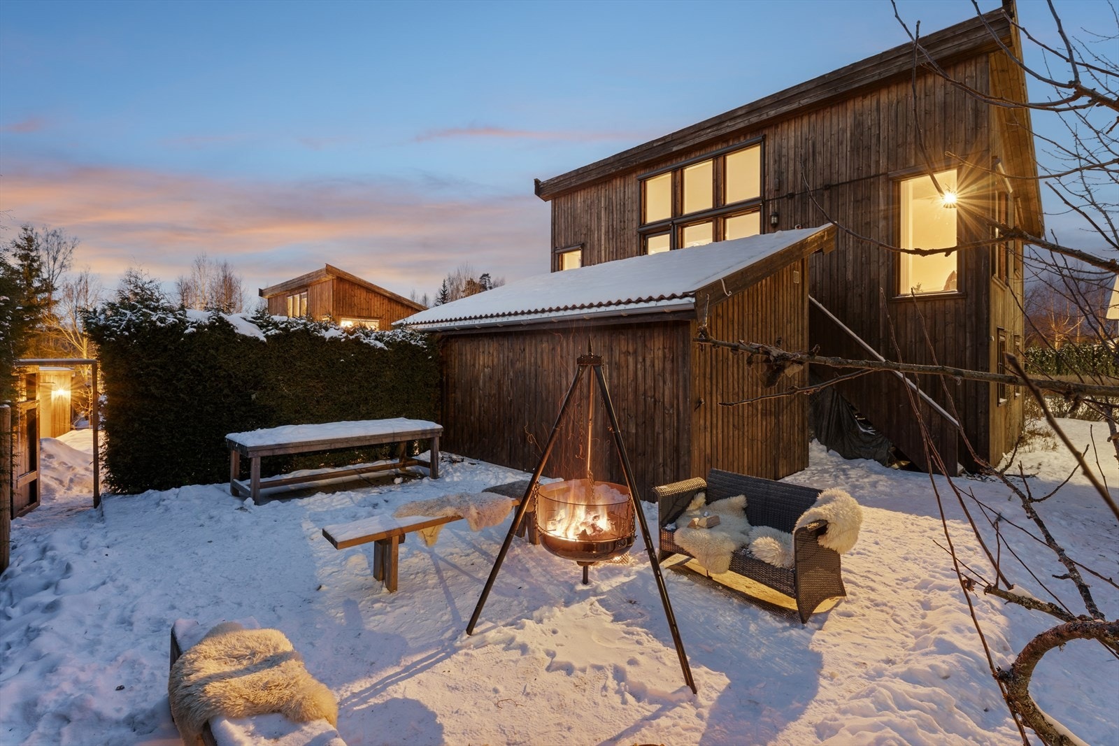 Her er det fine uteområder Galleribilde