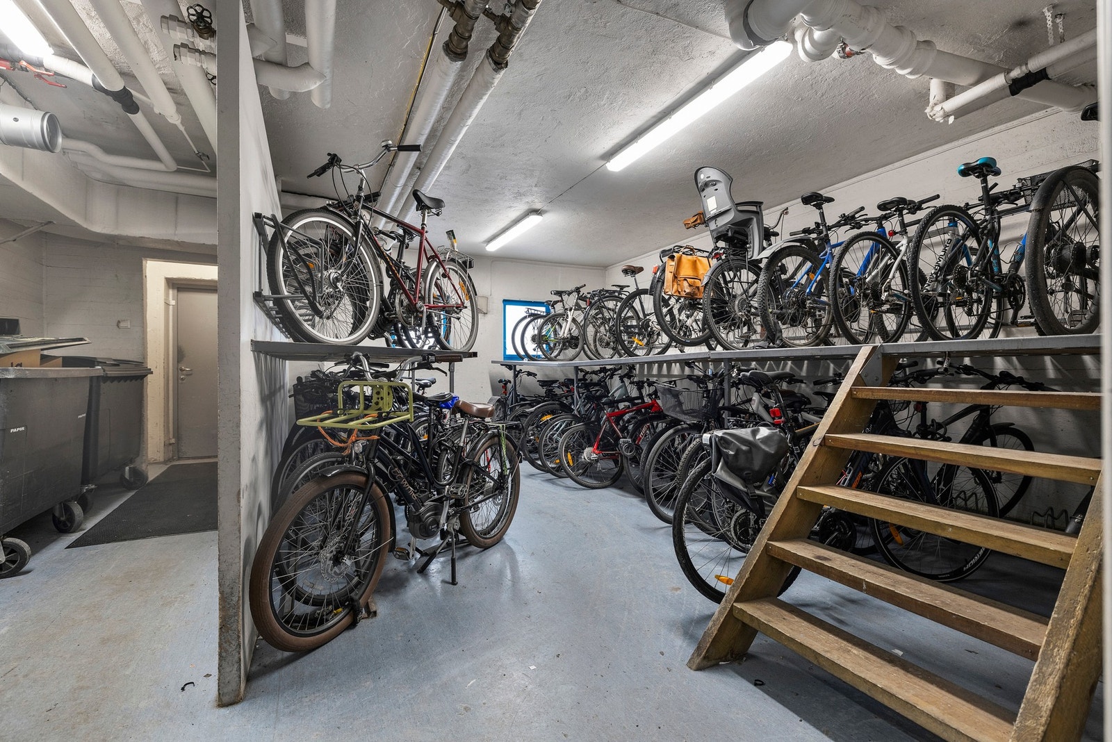 Felles sykkelrom Galleribilde