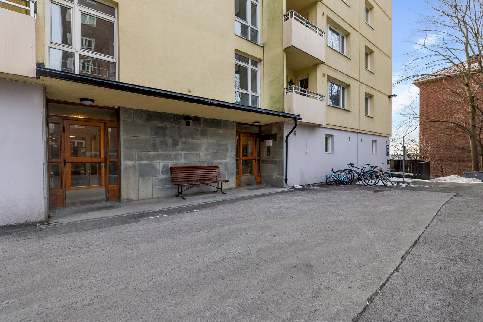 Inngangsparti Galleribilde