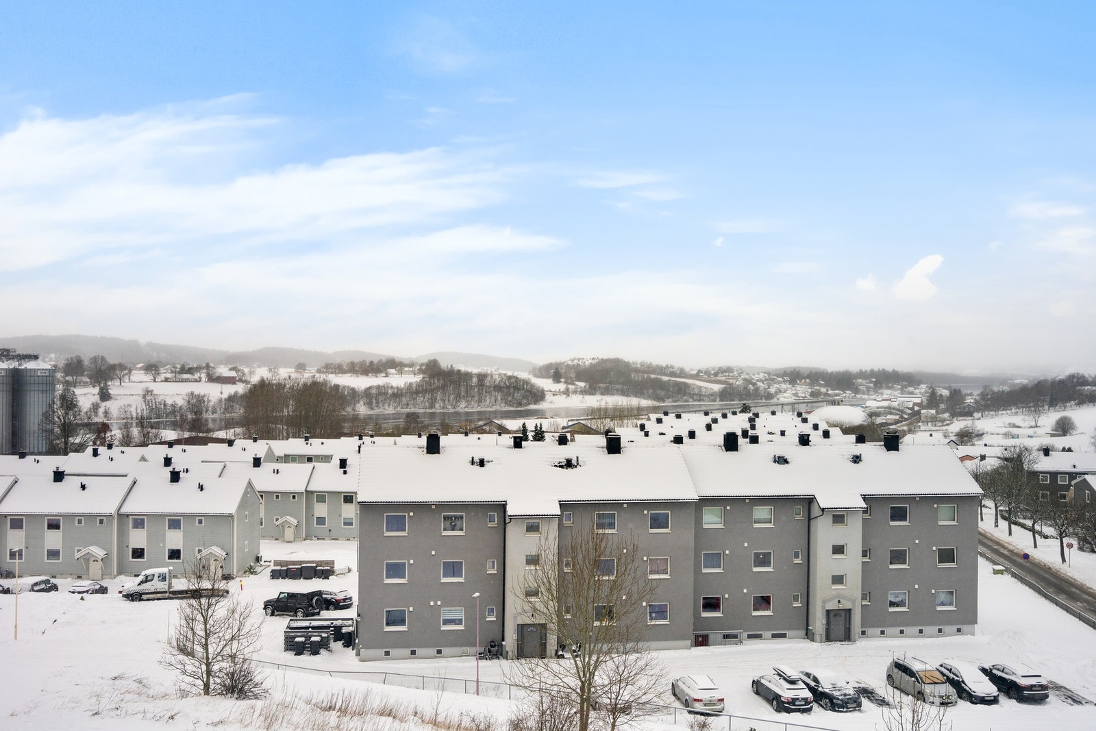 Dronebilde Galleribilde