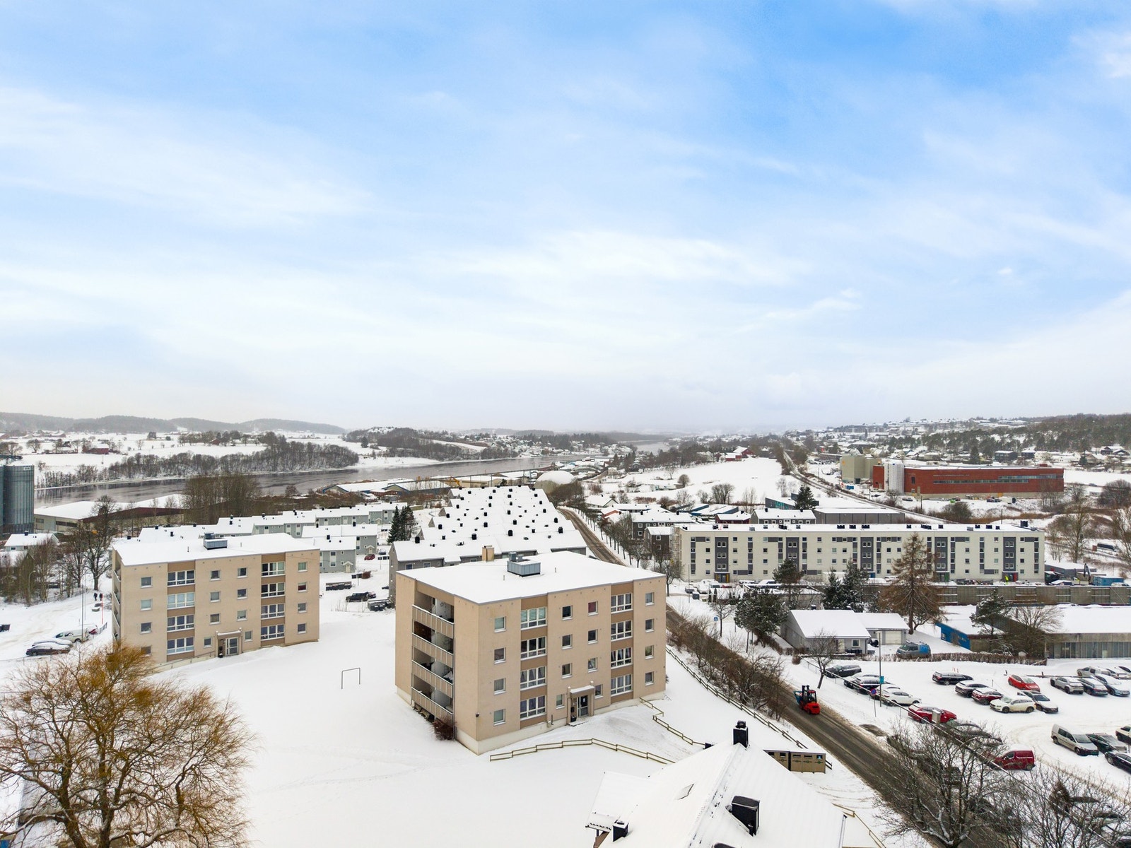 Dronebilde Galleribilde