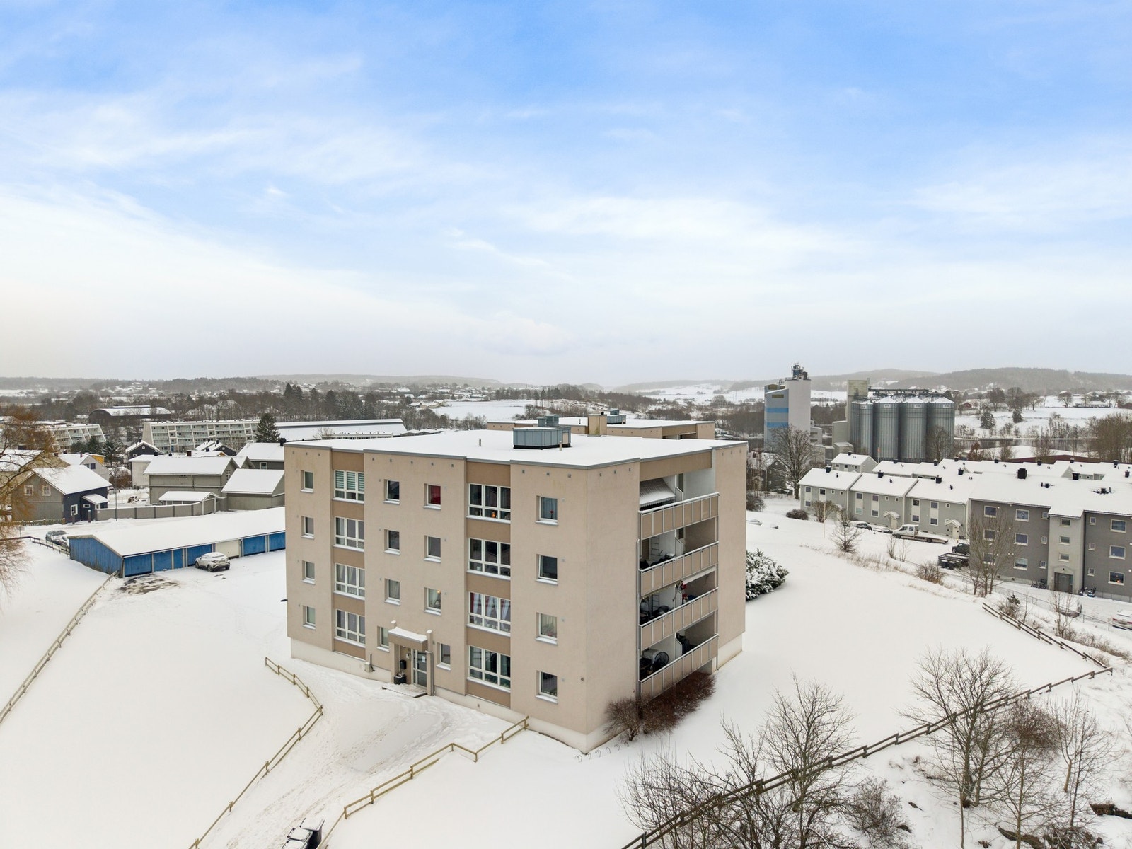 Dronebilde Galleribilde