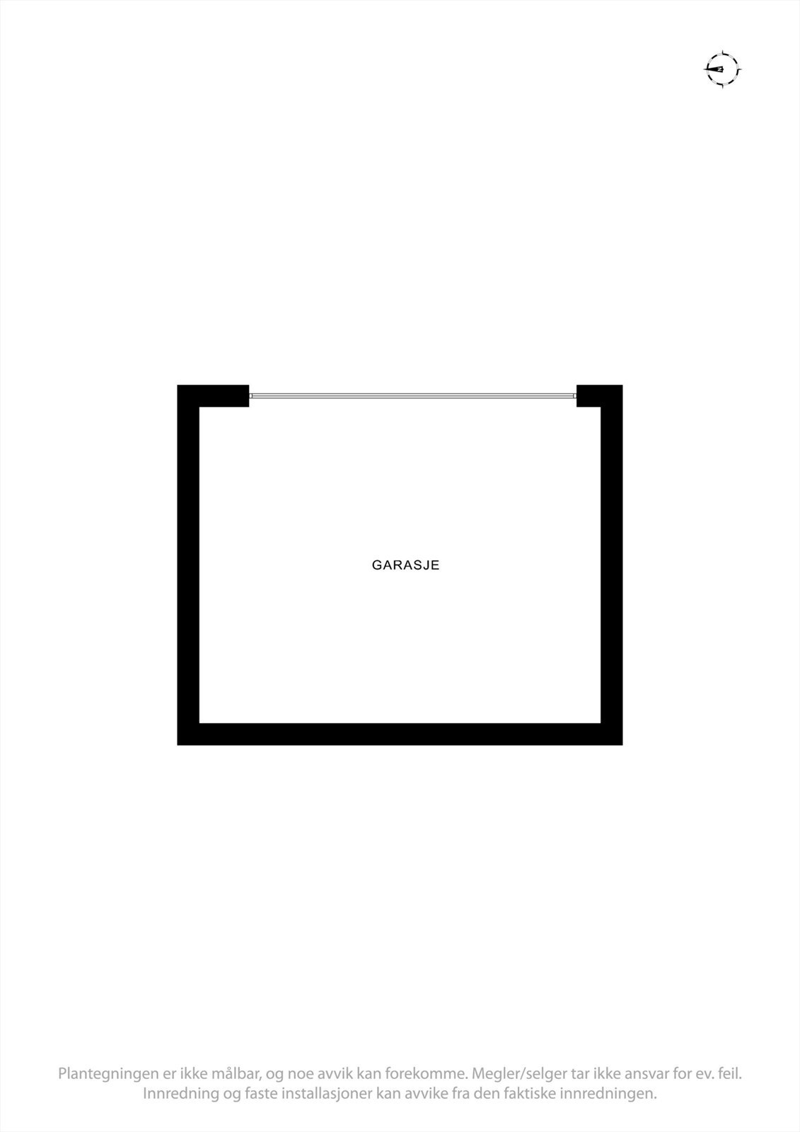 Plantegning | Garasje Galleribilde