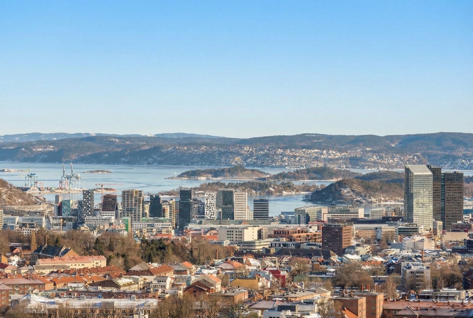 Fantastisk utsikt over Oslo! Galleribilde