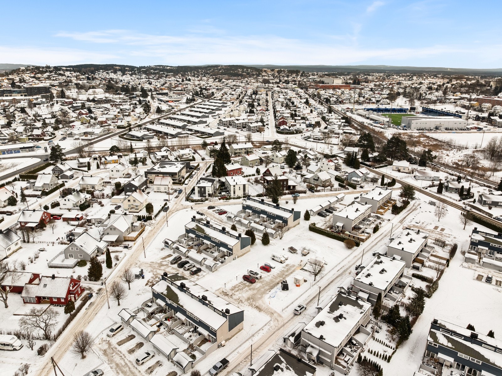 Nærheten til Tunevannet gir flotte tur- og rekreasjonsmuligheter året rundt. Galleribilde