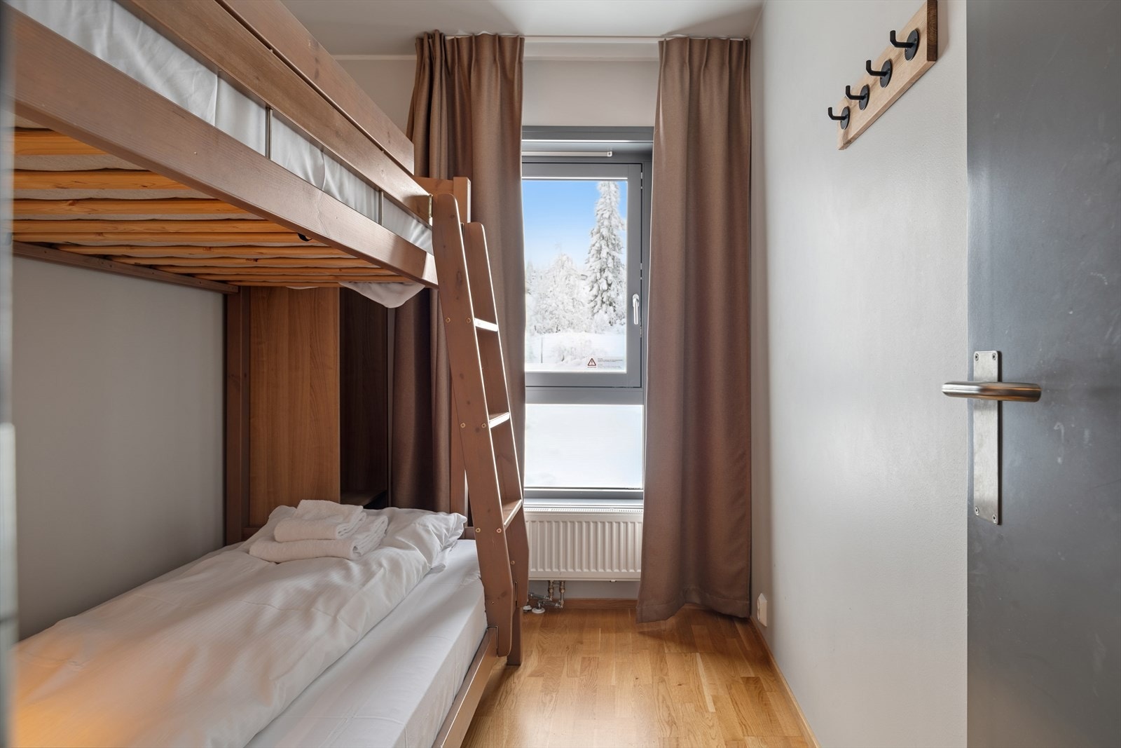 Soverom innredet med køyesenger Galleribilde