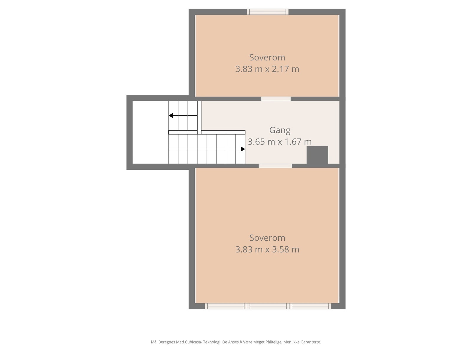 Plantegning loft Galleribilde