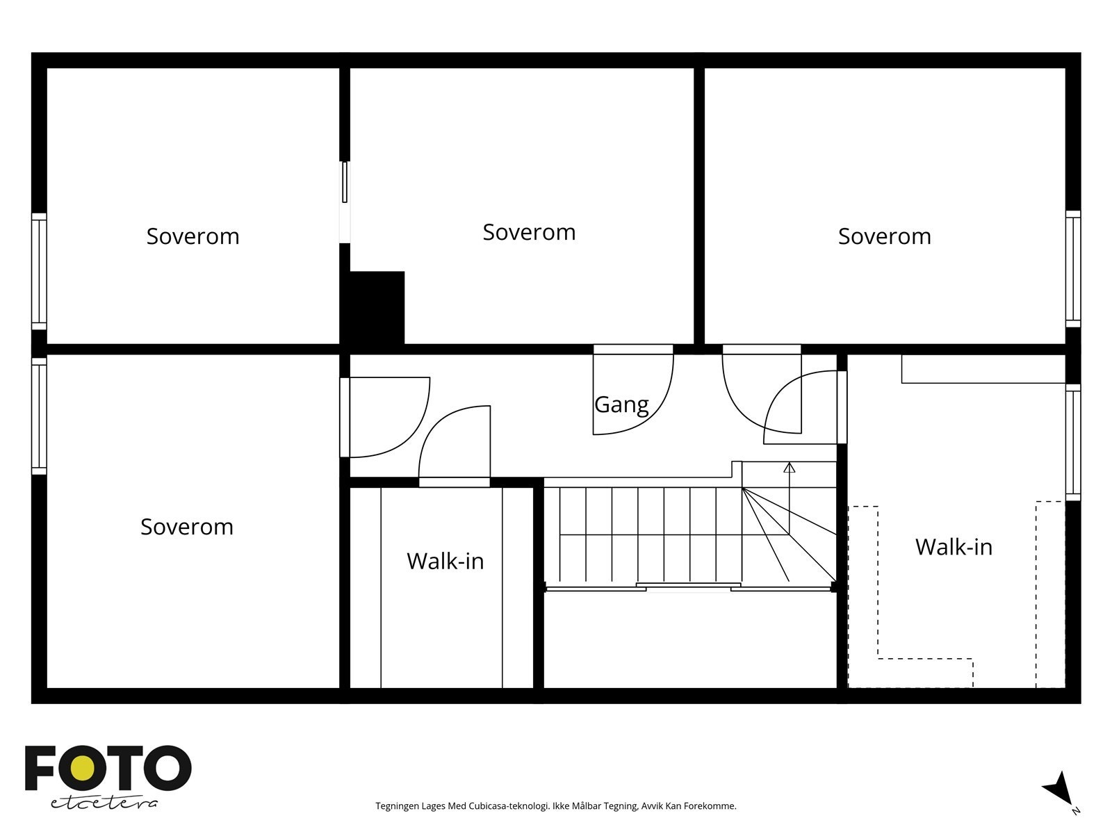 Veiledende plantegning - Ikke målbar Galleribilde