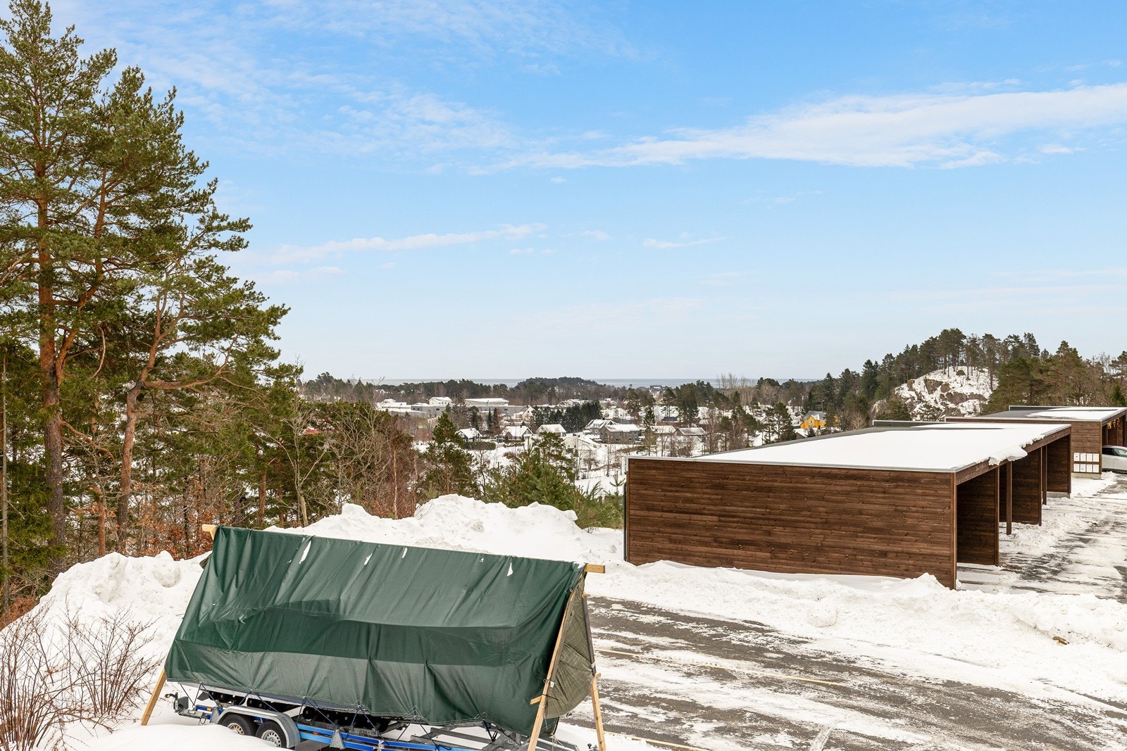 Fra boligen ser man havet Galleribilde