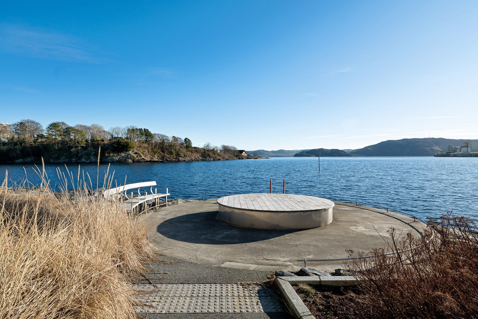 Kort vei til gode bademuligheter Galleribilde