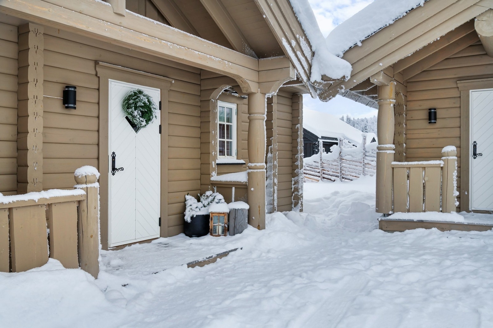 Trivelig inngangsparti. Galleribilde