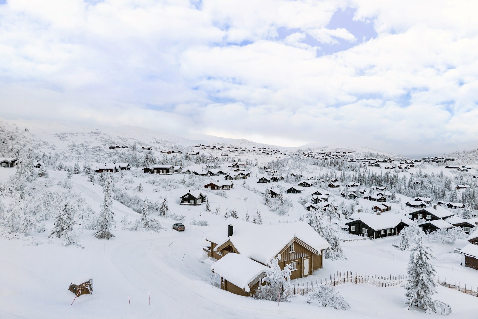 Hytta ligger i ett attraktivt område. Galleribilde