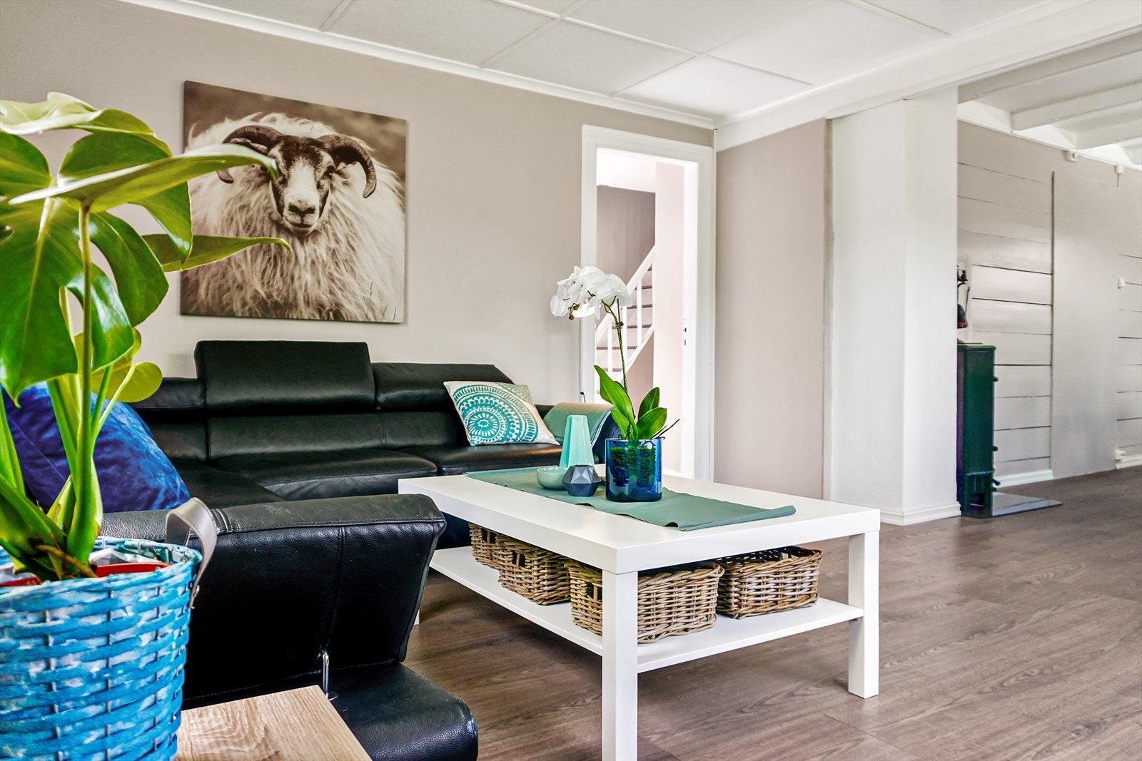 Del av stue Galleribilde