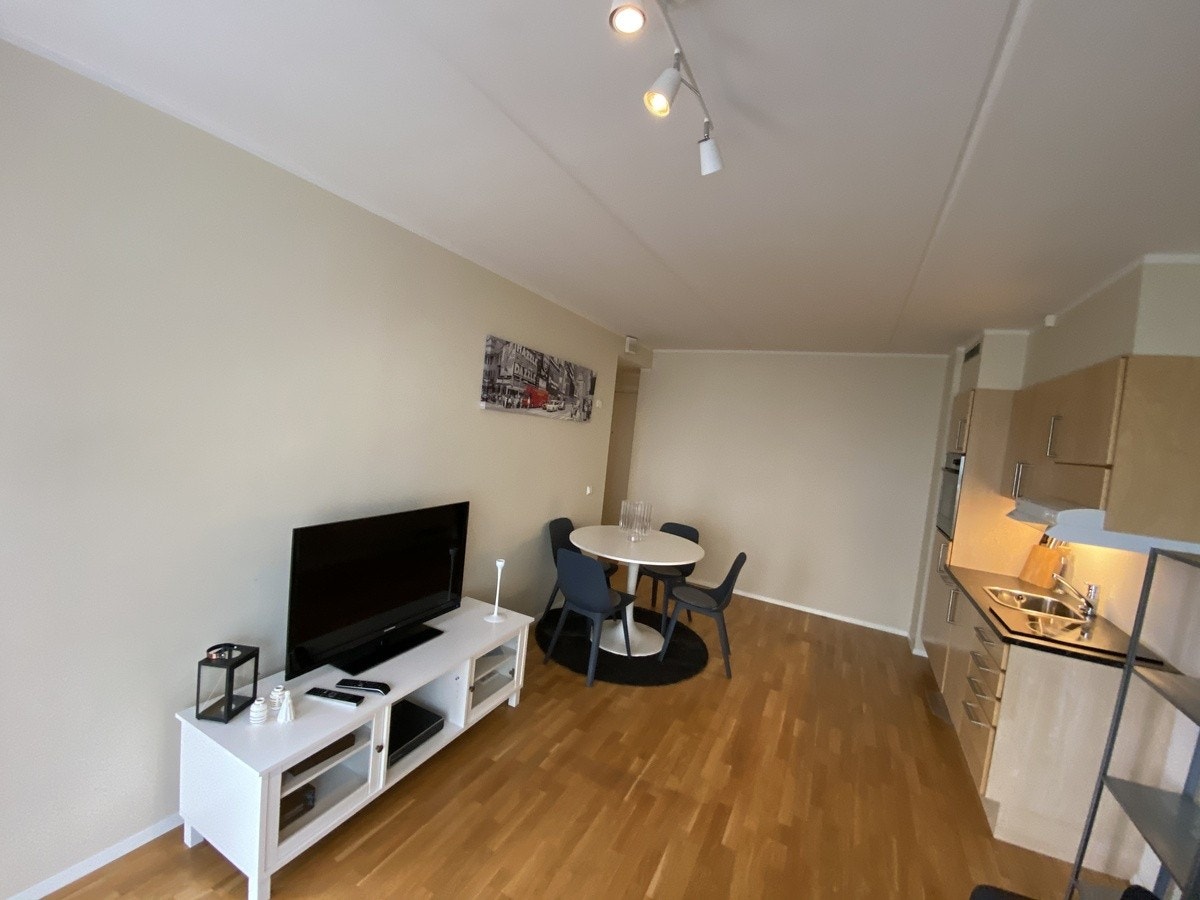 Stue åpen kjøkken løsning Galleribilde