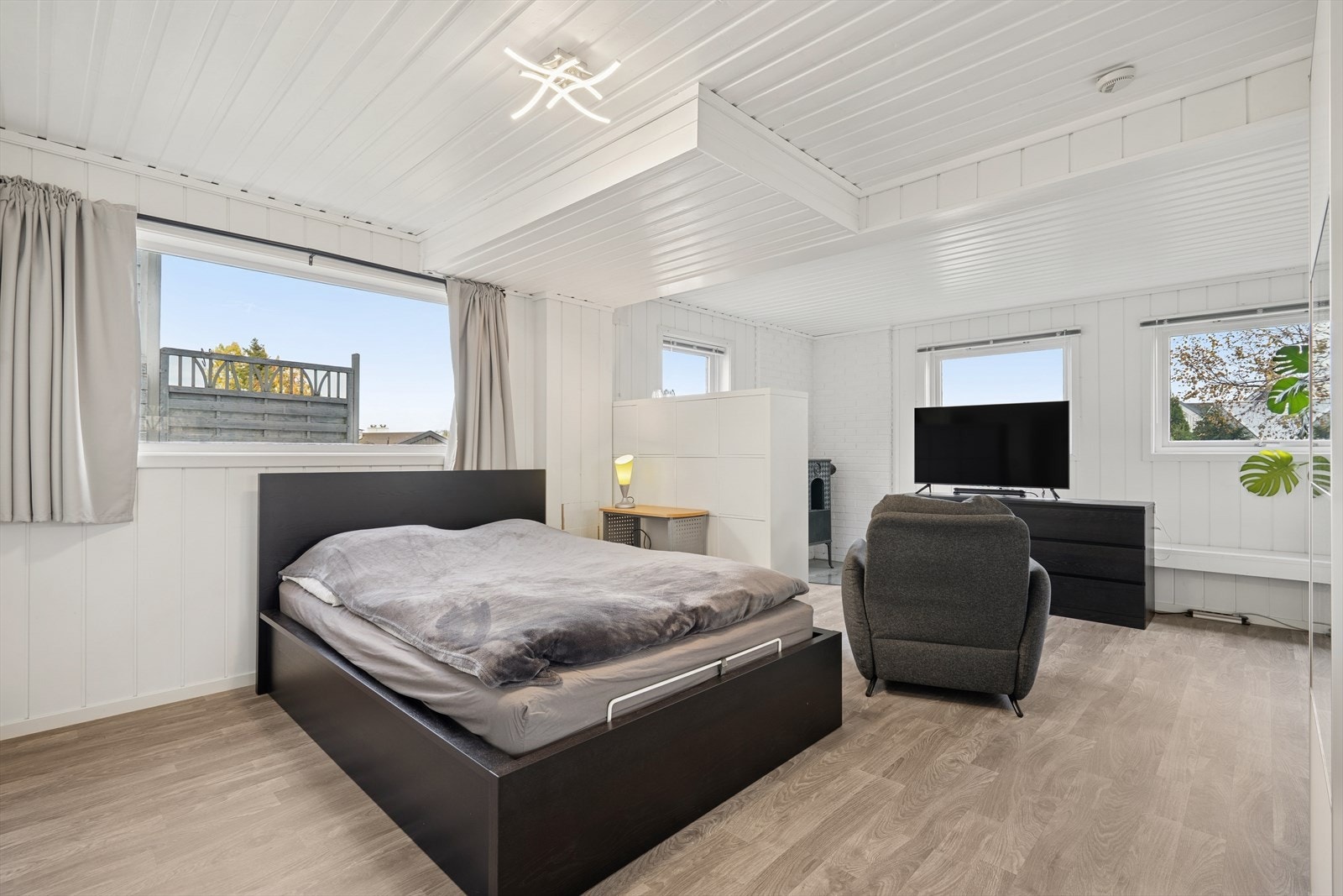 Soverom i underetasjen, byggemeldt som hobbyrom. Galleribilde