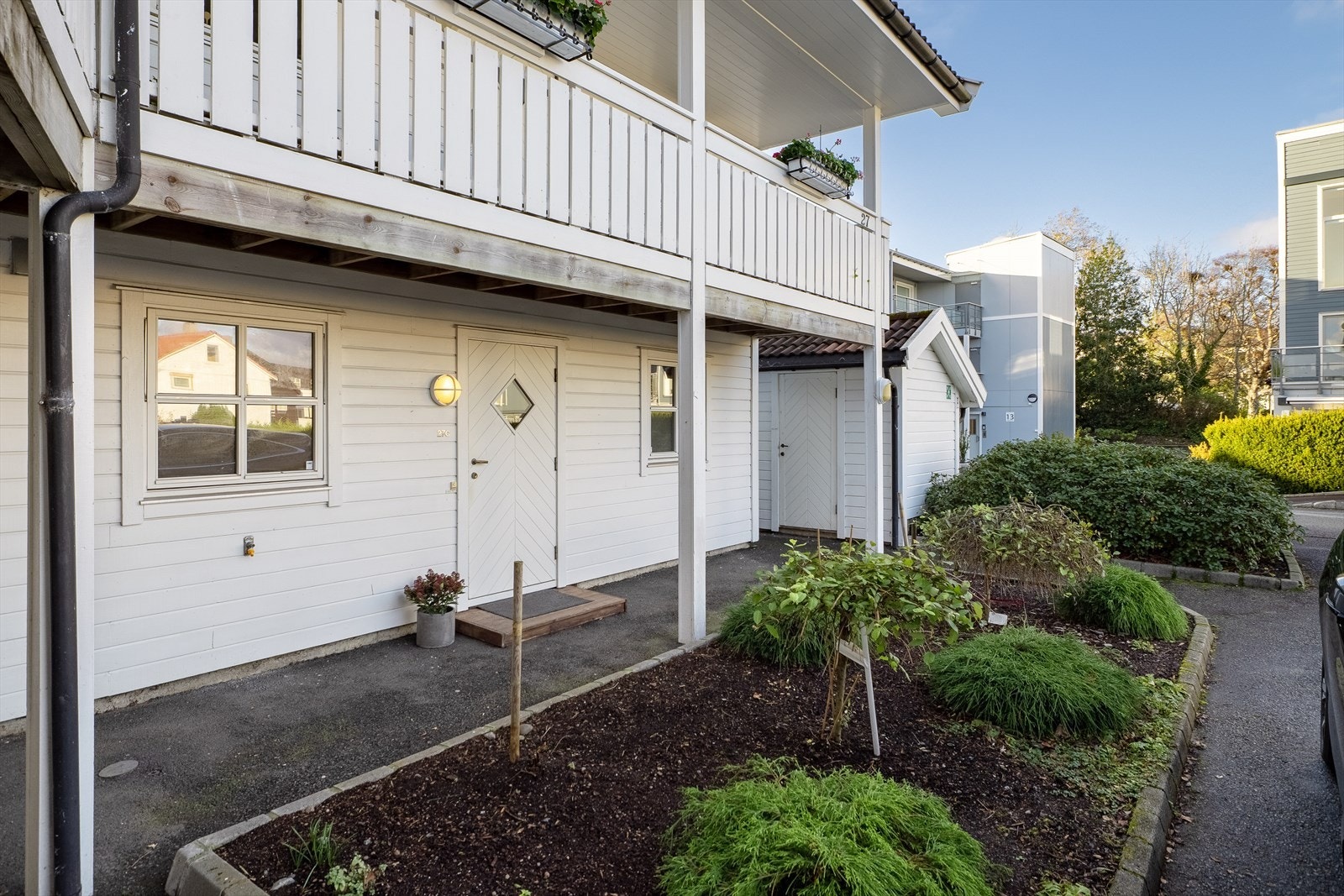 Koselig inngangsparti. Galleribilde